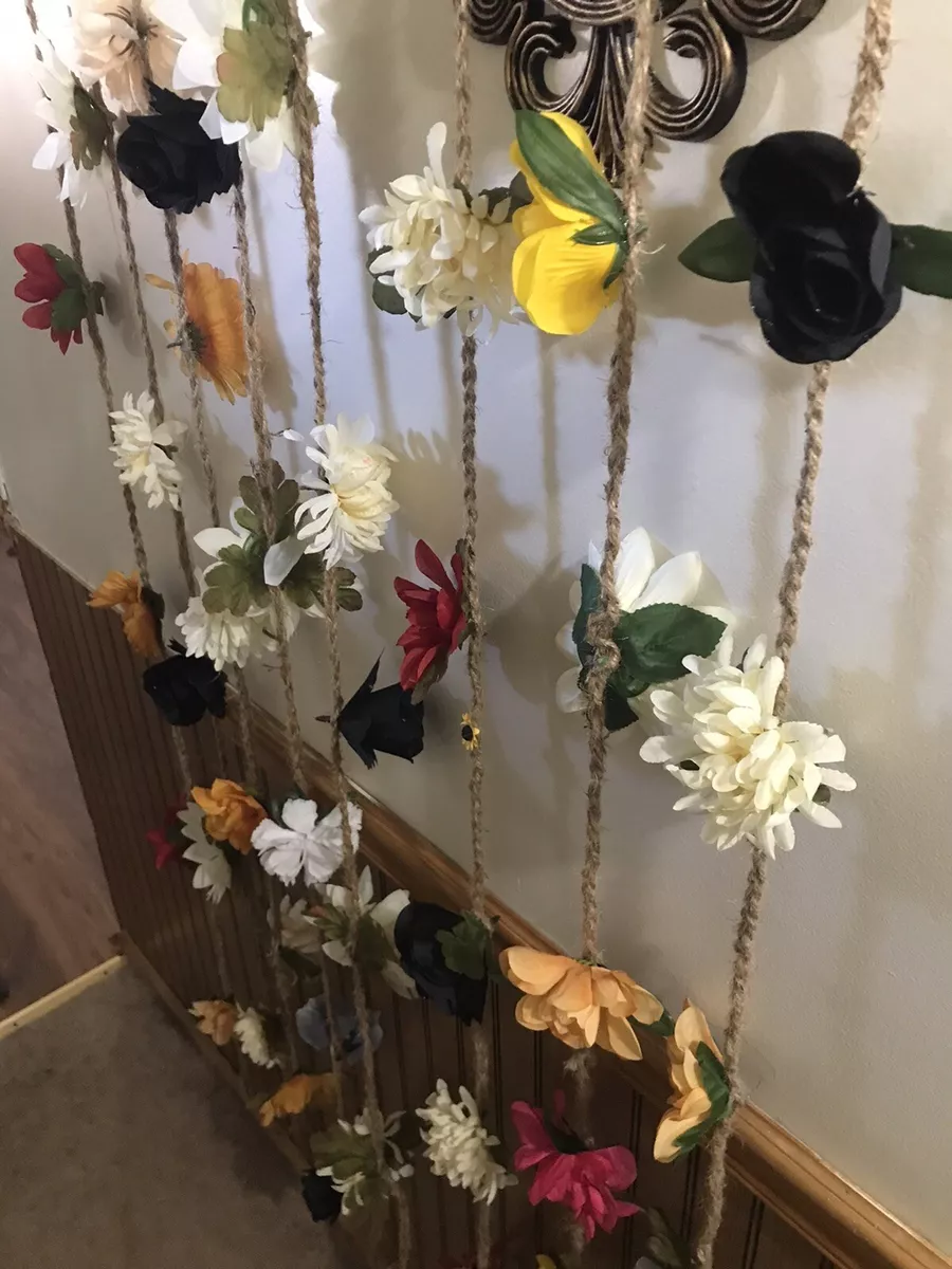 8 Piece flower rope vine decor