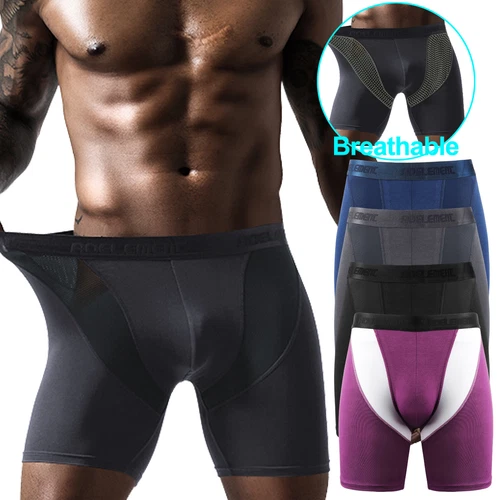 Herren flyeless Boxershorts Shorts Unterwäsche Pack atmungsaktiv kühler Komfort - Bild 1 von 16