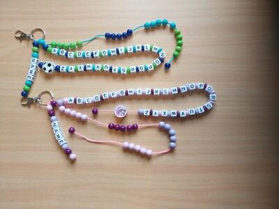 ABC -Rechenkette Buchstabenkette Zahlenkette mit Wunschnamen