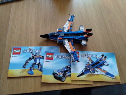 LEGO Creator Thunder Wings (31008) wycofany rzadki produkuje trzy modele - Zdjęcie 1 z 8
