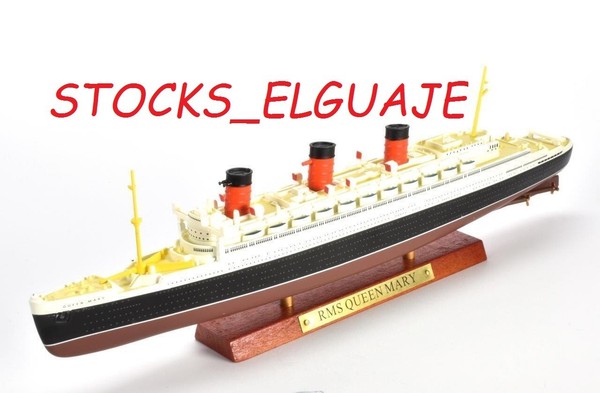 ATLAS ESCALA 1/1250 TRASANTLANTICO RMS QUEEN MARY BARCO DIECAST
