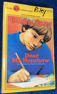 Dear Mr. Henshaw by Beverly Cleary (PB, 1984)