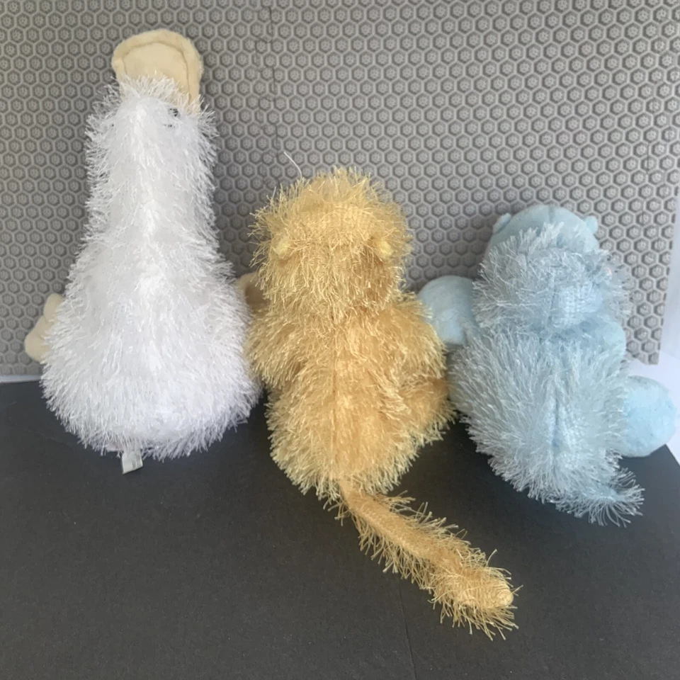 Lot of 3Ganz Webkinz Duck Billed Platypus Hippo Lioness Plush Mixed No Code - Image 2 of 4