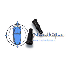 2x Gummitülle für Heizzug durch Chassis VW Käfer, Ghia, Kübel