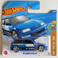 Hot Wheels '90 Honda Civic EF HW:'70S Vs. '90 1:64 Modellauto