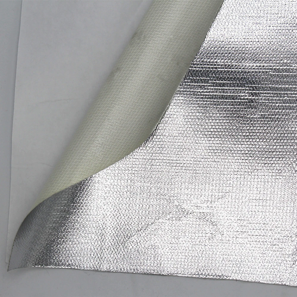 Self Adhesive Heat Shield Protection 0.6x 0.3m Wide 0.8mm 550°C Heat Shield  Wrap | eBay