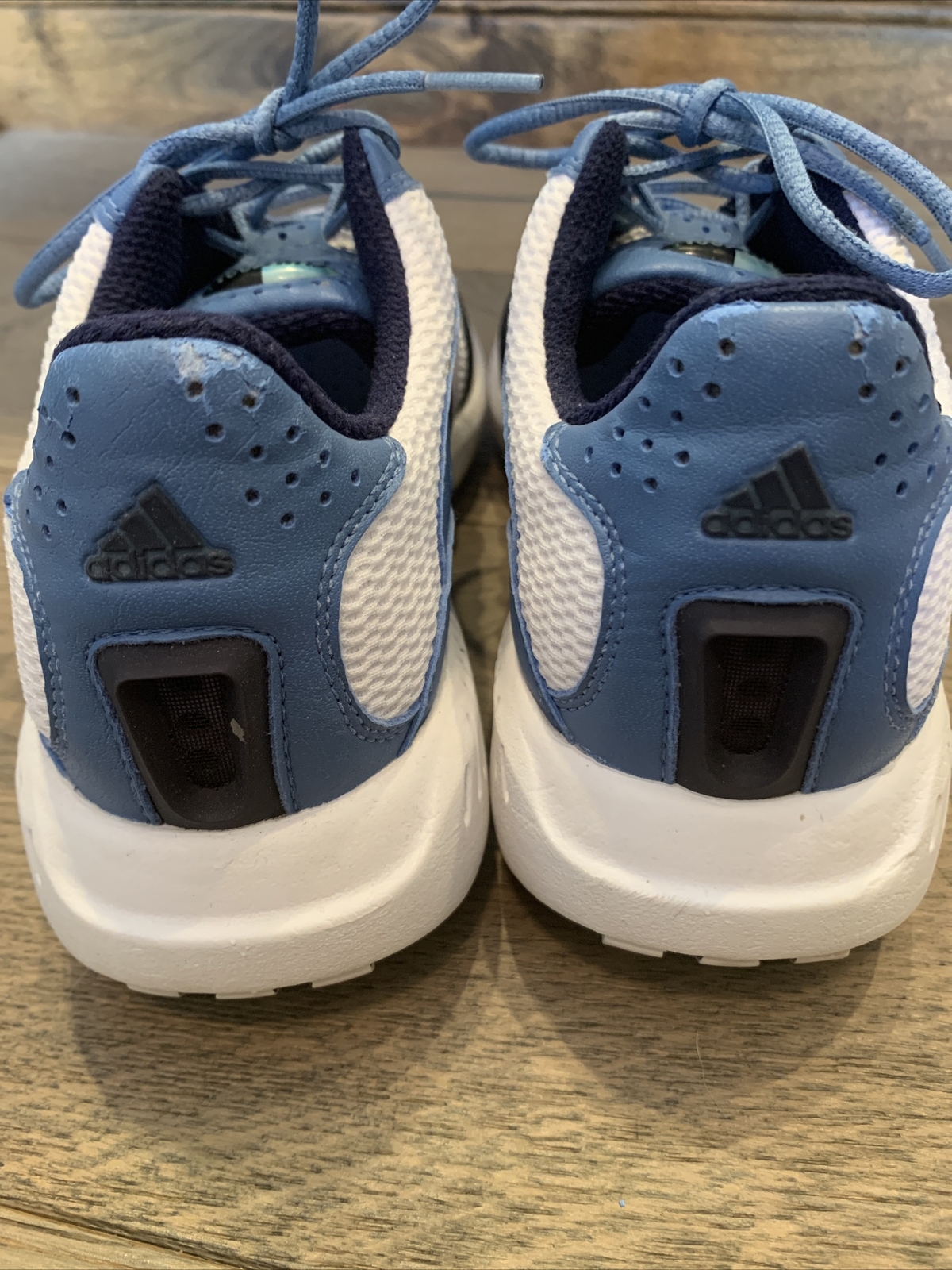 adidas climacool Golf Shoes women&rsquo;s Size 6 Blues White Torsion System Sporty
