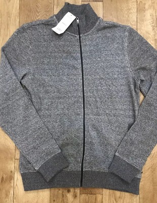 grey high neck long sleeve top