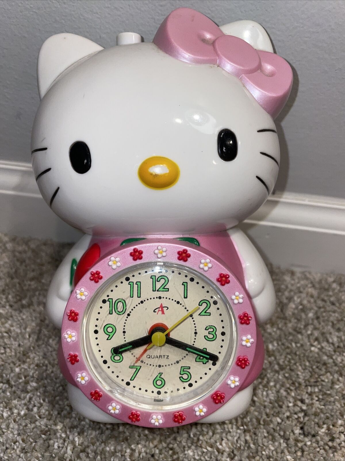 Rare Vintage Hello Kitty Alarm Clock Sanrio Fairy *NOT TESTED* Collectable