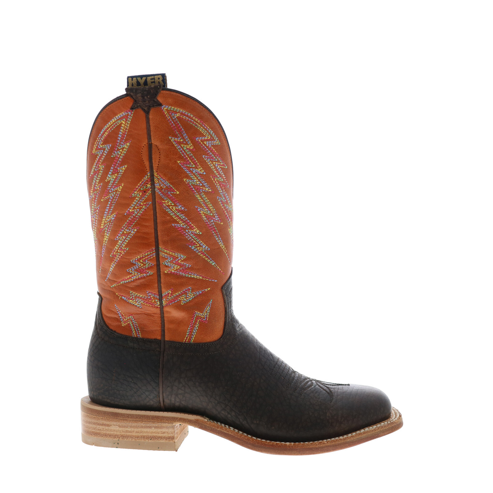 Мужские ковбойские сапоги в западном стиле из бычьей кожи Hyer Hazelton 11 HM11010 коричневого цвета 22890₽