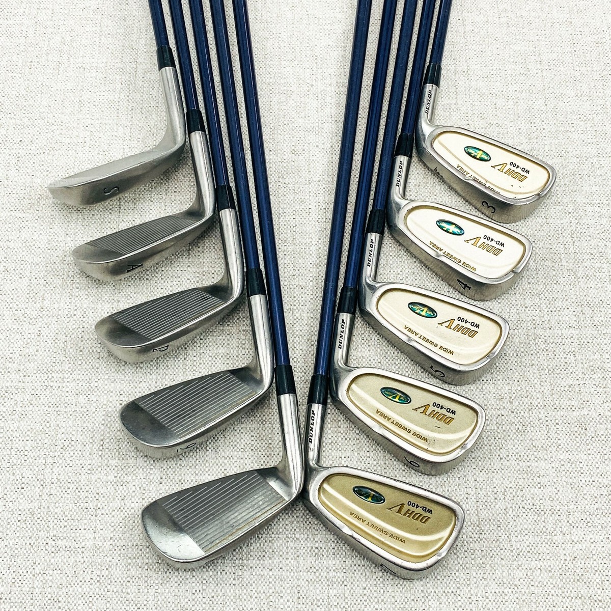 Dunlop DDH-V WD-400 Iron Set (3-P+A+S) Regular Flex Graphite Dunlop DDH-V WD-400 Iron Set (3-P+A+S) Regular Flex Graphite