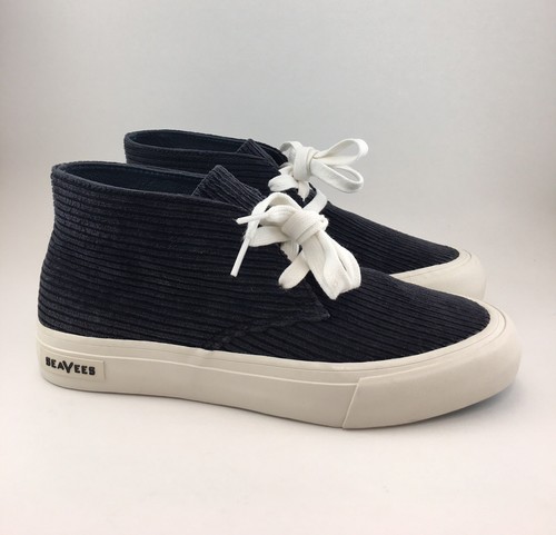 SeaVees Maslon Desert Boot Navy Blue 
