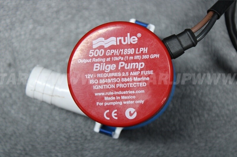 FX140Cruiser'06 OEM (BILGE-PUMP) BILGE PUMP ASSY Used [Y0051 FX140Cruiser'06 OEM (BILGE-PUMP) BILGE PUMP ASSY Used [Y0051