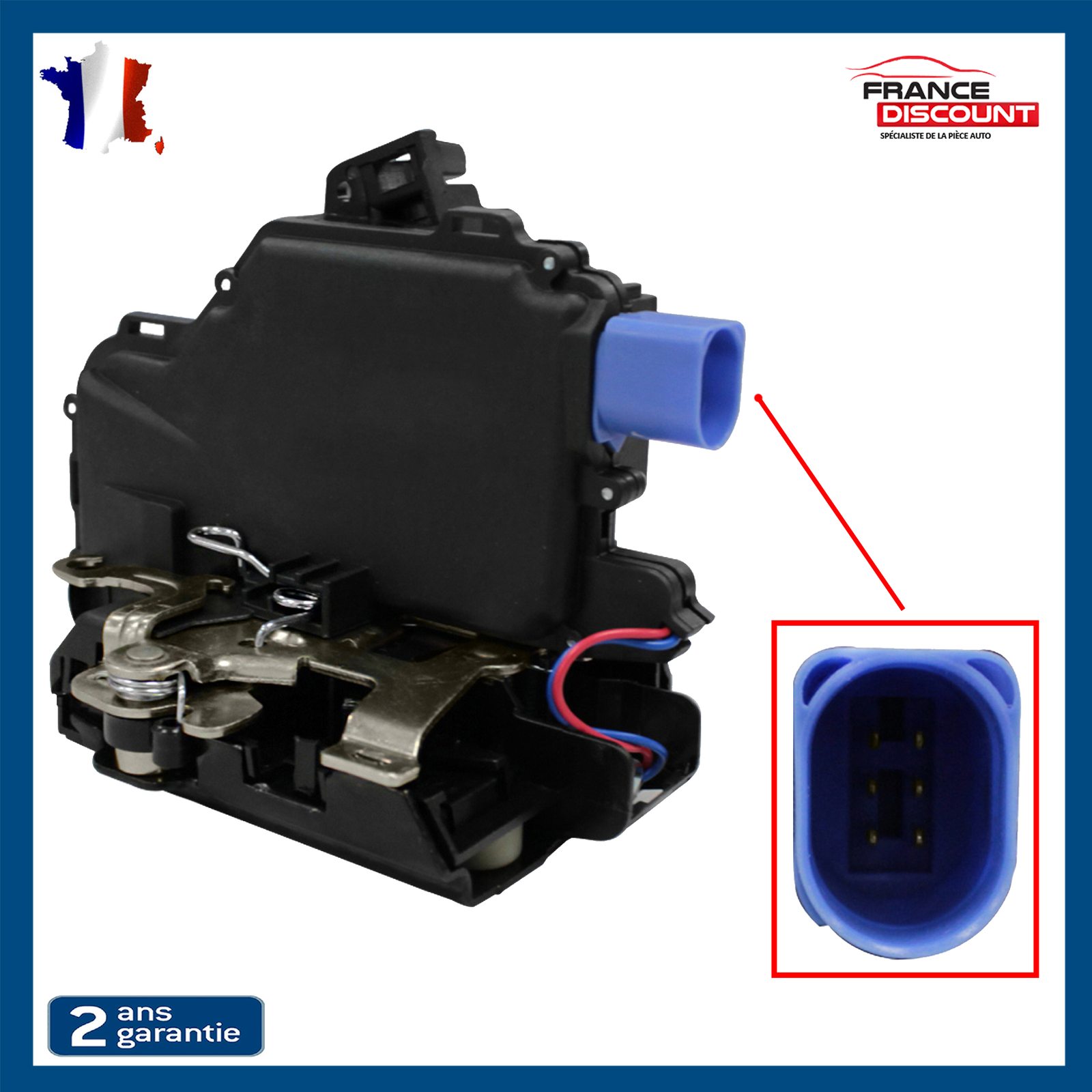 Serrure électrique arrière droit pour réparer la fermeture Polo