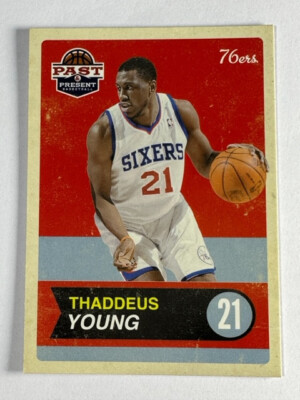 2011-12 Panini Past and Present NBA Basketball Philadelphia 76ers Thaddeus Young