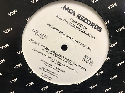 TOM PETTY & HEARTBREAKERS Don't Come Around Here No More 12'' 1986 mca L33-1274