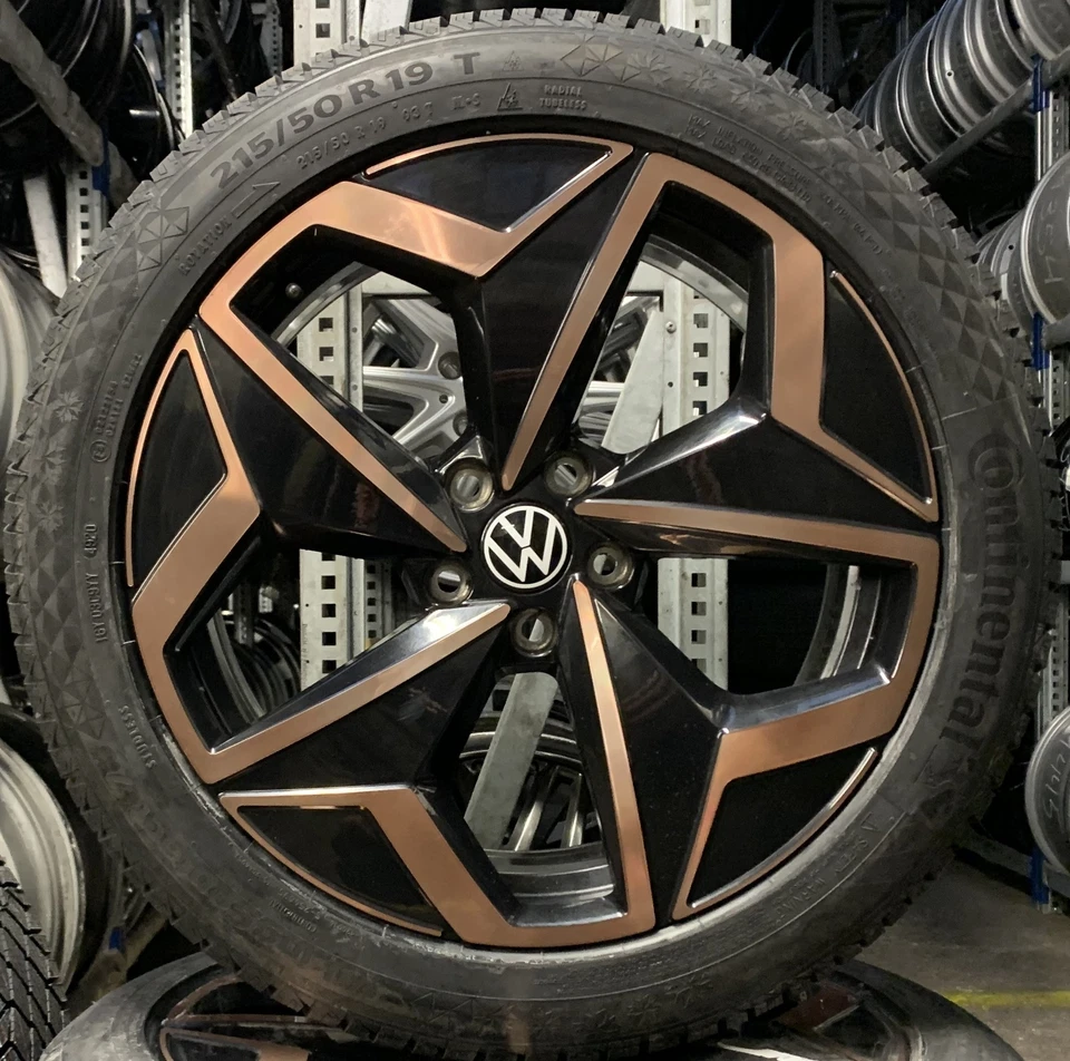 4 Orig VW Winterräder Andoya 215/50 R19 93T ID.3 E11 10A601025J 1946 - Bild 2 von 4