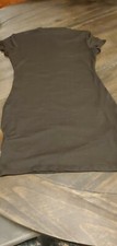 Women's Sexy Short Sleeve Stretchy Black Dress Medium NEW
