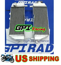 R&LH radiator Yamaha YZ250 YZ 250 D2/E2 2Stoke 02-15 04 05 06 07 08 09 10 11