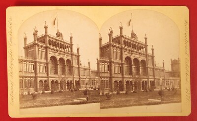 1876 CENTENNIAL STEREOVIEW PHOTO INTERNATIONAL EXHIBITION WORLD FAIR EXPOSITION