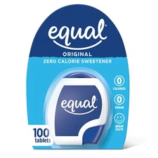 EQUAL 0 Calorie Sweetener Tablets, Aspartame and Acesulfame-K Sweetener,