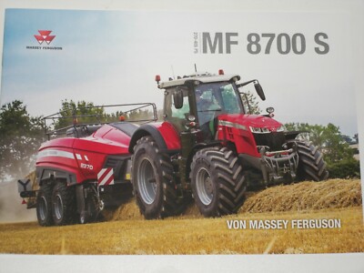 MASSEY FERGUSON MF 8700 S Traktoren Prospekt von 2019 ( MF 6 )