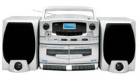 Portable Mp3/cd Player With Cassette Recorder, Am/fm Radio And Amp; Usb Input Portable Mp3/cd Player With Cassette Recorder, Am/fm Radio And Amp; Usb Input