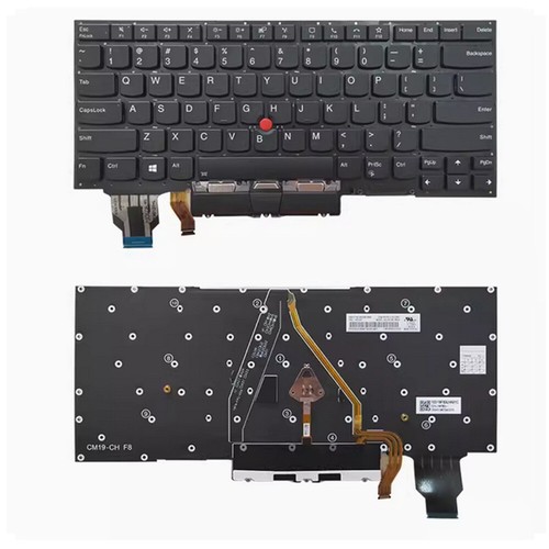 Teclado de repuesto para portátil Lenovo Thinkpad X1 Carbon 3rd 4/5/6/7/8/9/10TH - Imagen 9 de 11