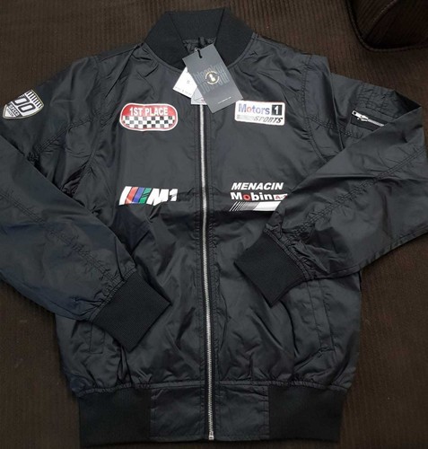New Men's Motor Sports Wind Breaker Light Weight Jacket S to 3xl - Picture 9 of 48