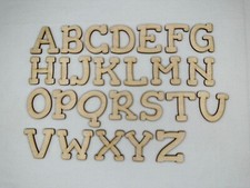 Laser Cut Unfinished Wood Letters or Numbers Gorditas Font Craft Cutout