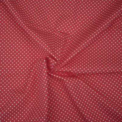 0,5m Emilie, 2025, BW-Popeline mit Tupfen, rot, Hilco, A 1801/44 (19,90 EUR/m) - Bild 1 von 2