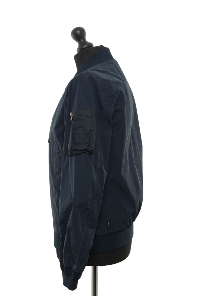 Woolrich Men's Blouson Jacket City Bomber S Blue Dark Blue Woolrich Men's Blouson Jacket City Bomber S Blue Dark Blue