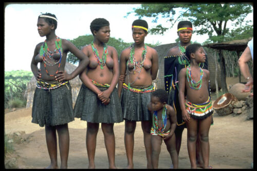 629014 Zulú Niñas Natal Sudáfrica Impresión fotográfica A4 - Imagen 1 de 1