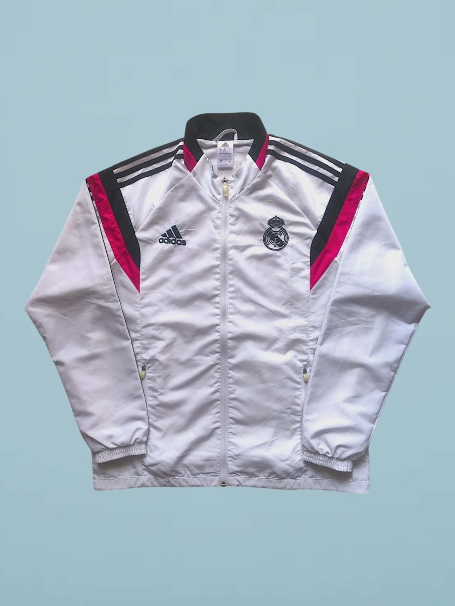 Real Madrid x adidas 2014/15 Track Jacket – Men's Large | eBay