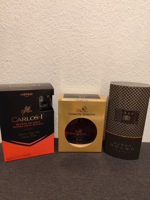 Geschenksets von Comte Joseph, Carlos I und Baron Otard