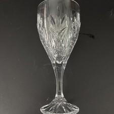 Milano by Godinger Cut Glass Wine Goblet EUC