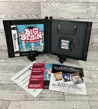 Big Brain Academy (Nintendo DS) CIB Complete w/ Manual & Inserts