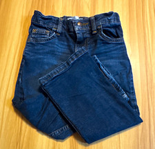 Wrangler Classic Boot Boys Dark Blue Denim Bootcut Jeans Stretch Pockets 4R