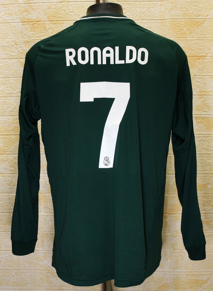 Real Madrid 2012-2013 UEFA CL third jersey Ronaldo #7 | eBay