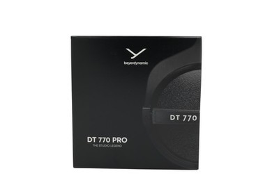 beyerdynamic DT 770 PRO 80 Ohm Over-Ear-Studiokopfhörer, schwarz