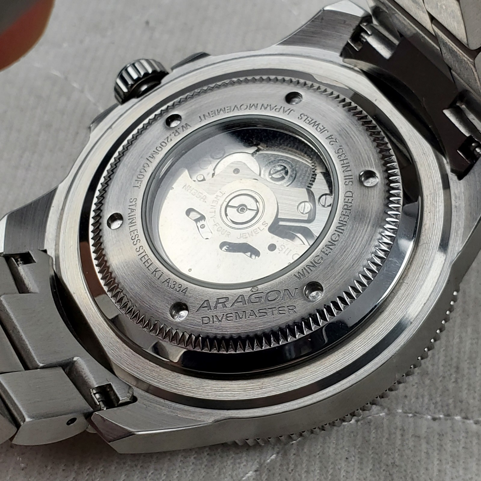 ARAGON DIVEMASTER II A334 AUTOMATIC PROFESSIONAL … - image 7