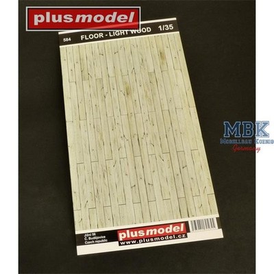 PLUS MODELS PL584 Floor - light wood / Fußboden - helles Holz 1/35