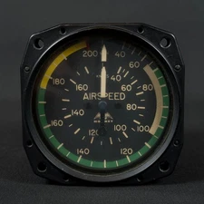 22-694-04-1 Garwin Airspeed Indicator Aircraft Part vintage