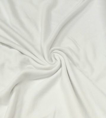 Organic Combed Cotton Interlock Knit White 60'' Combed Cotton by Yard D338.29