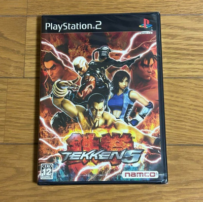 Tekken 5 PlayStation 2 PS2 Japan NTSC-J Factory Sealed Neu