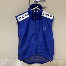 Chaleco de ciclismo Pearl Izumi malla cremallera completa azul