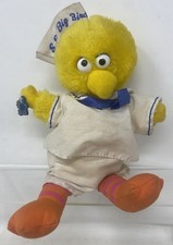 Vintage 1985 Applause Sesame Street Sailor Big Bird Plush 10 S.S. Big Bird
