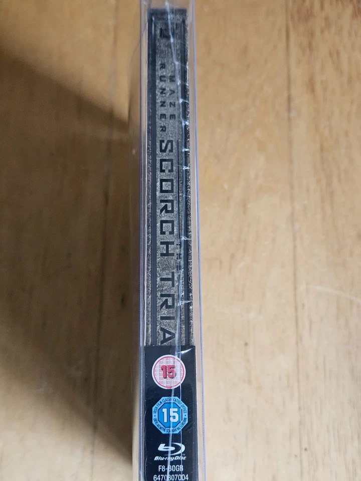 MAZE RUNNER : THE SCORCH TRIALS - UK EXCLUSIVE BLU-RAY STEELBOOK - NEW & SEALED - Image 3 of 3