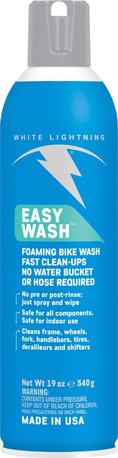 Аэрозольный очиститель для велосипедов White Lightning Easy Wash 19 унций 4090₽