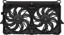Radiator Electric Cooling Fan GM3115212 Engine Slim Fan Fits for 2005-2006 Black